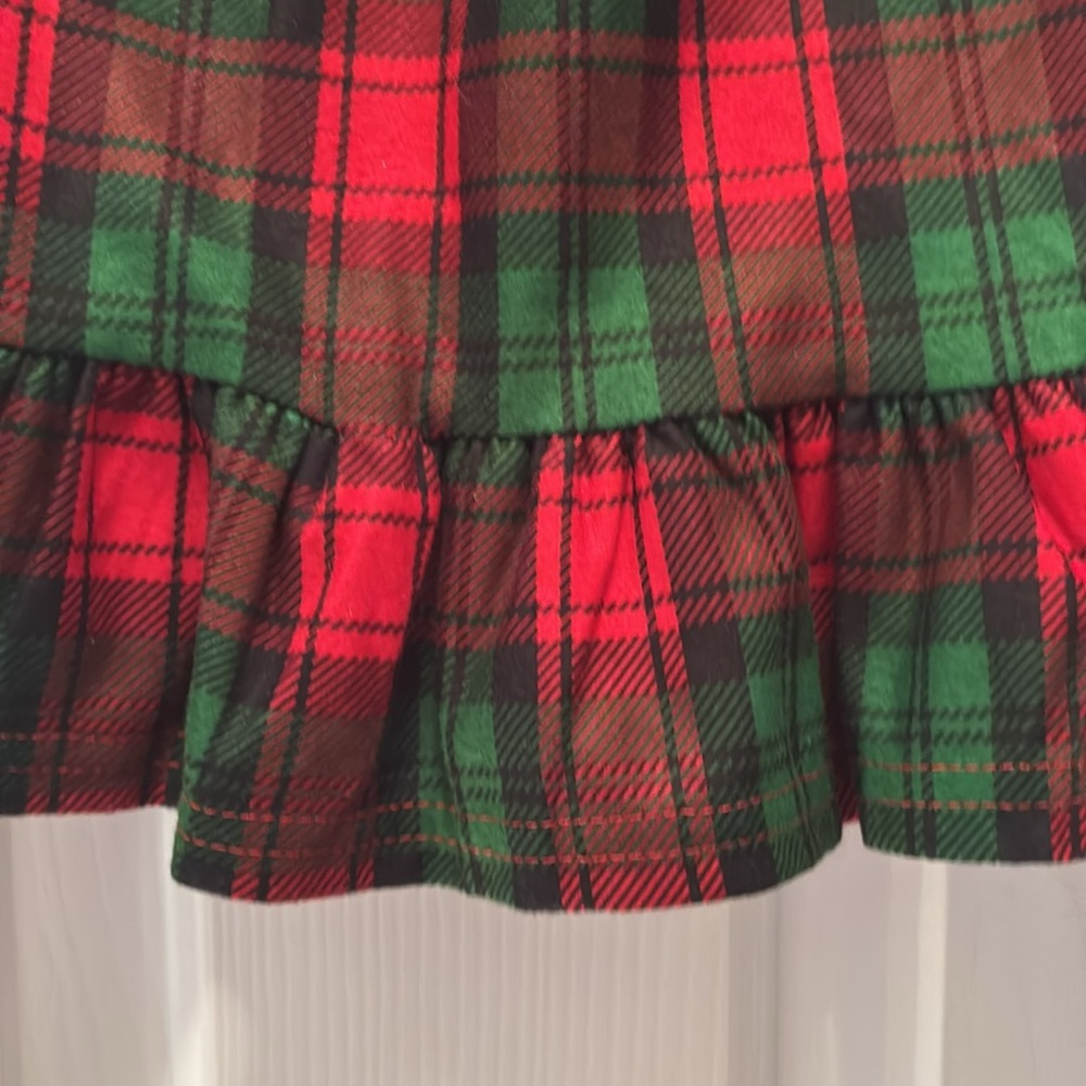 NWT Candlesticks Plaid Nightgown - Red and Green - Picture 5 of 5